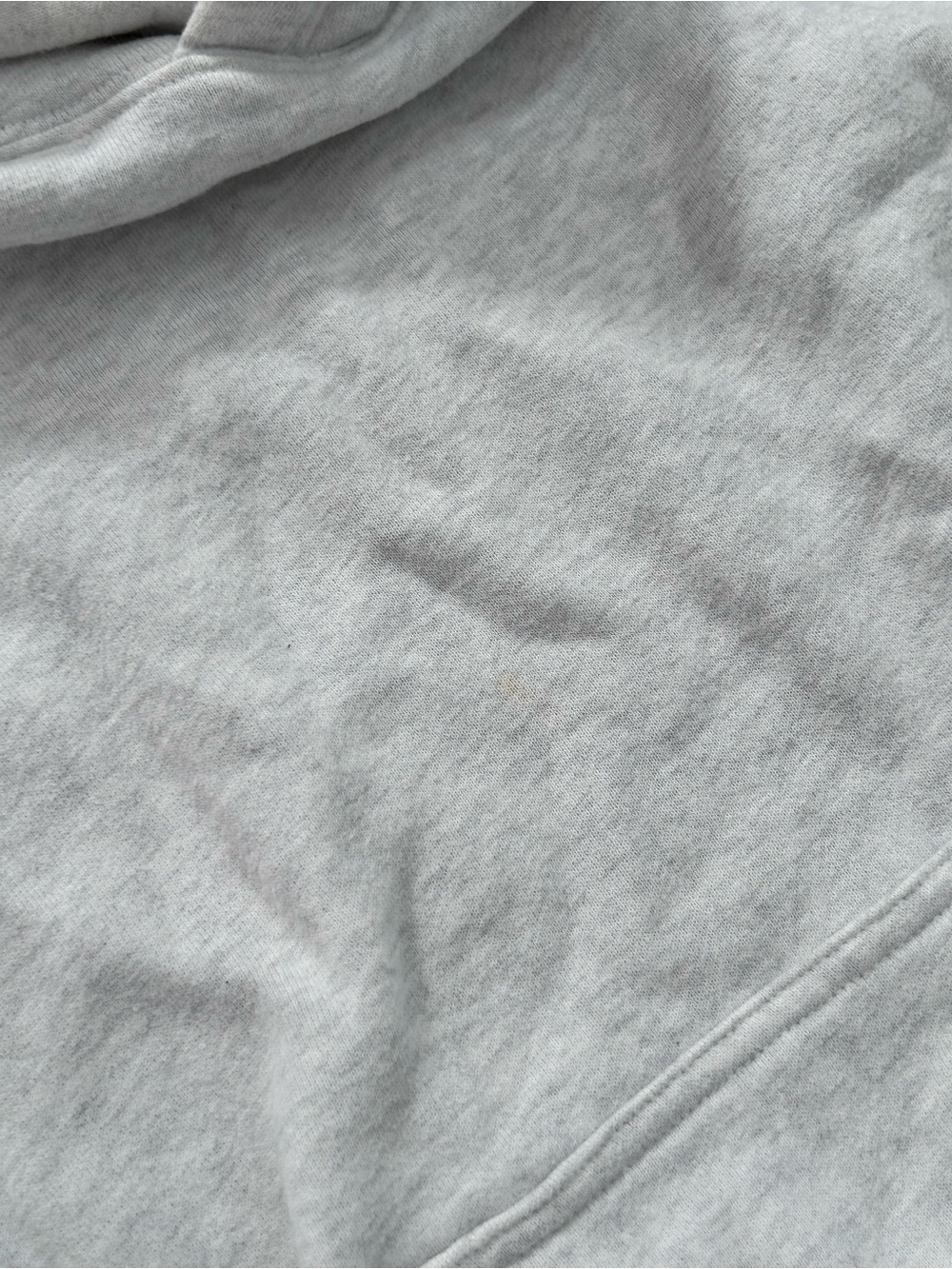 Aritzia cozy fleece hoodie - Heather grey - Picture 3 of 4